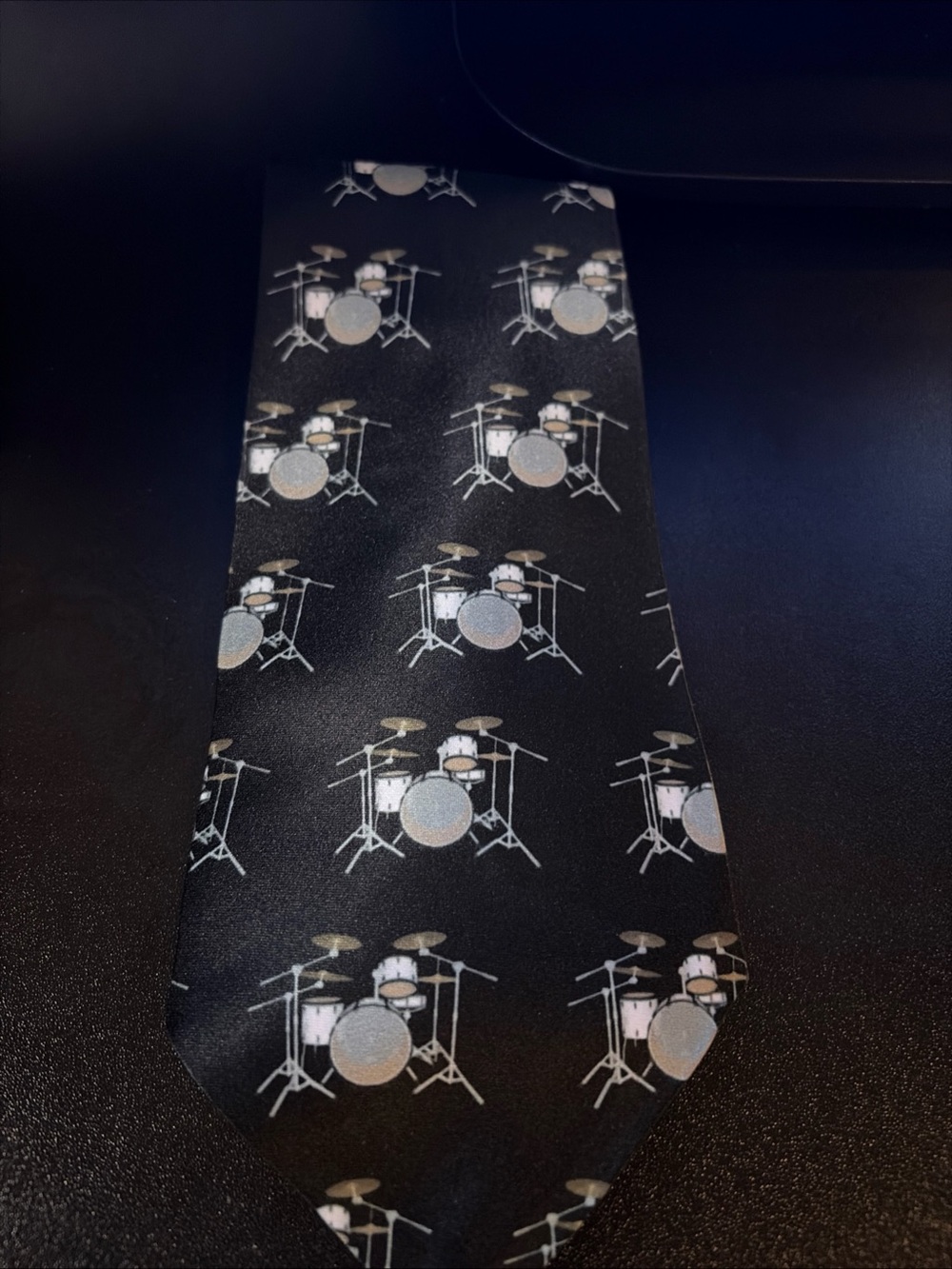 Zazzle Drum Set, Drum Kit, Music, Musical theme necktie